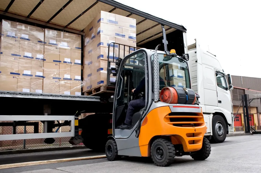Transport de marchandise près de Thionville